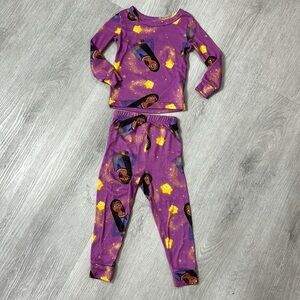 Disney Wish movie girls pajama set